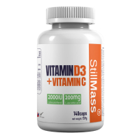 VITAMIN D3 + Vitamin C- 140 Caps