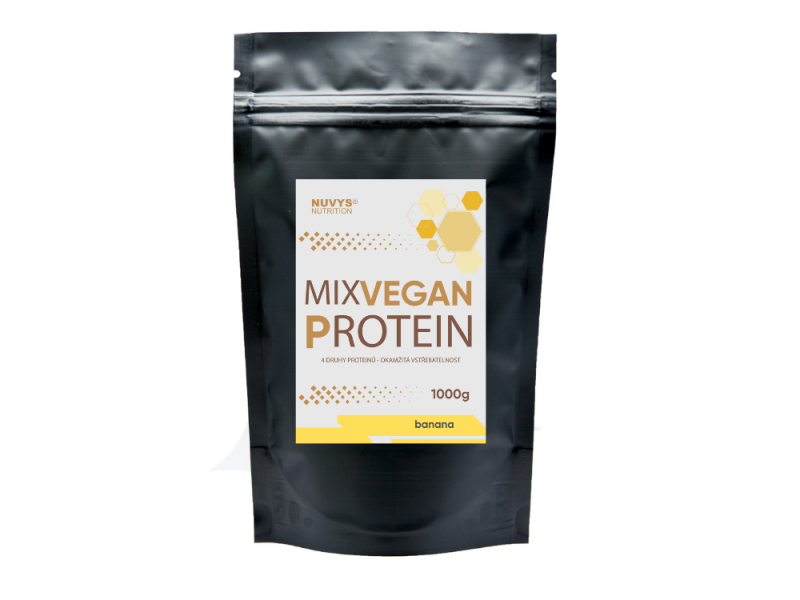 NUVYS NUTRITION MIX VEGAN PROTEIN 1 KG Banana