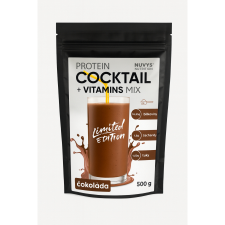PROTEIN COCKTAIL + VITAMINS MIX 500 g
