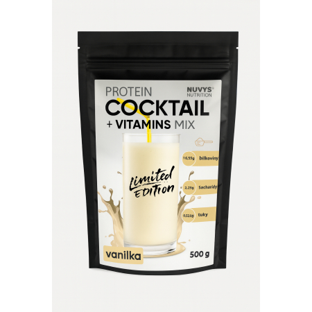 PROTEIN COCKTAIL + VITAMINS MIX 500 g