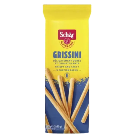 SCHÄR - tyčinky Grissini - bez laktózy a lepku, 150 g